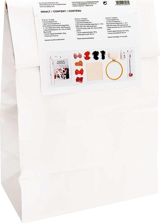 Produktbild Rico Design Punch Needle Set "Bild Blume"