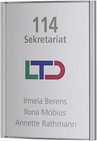 Produktbild Moedel ORLANDO™ Türschild, HxB 148 x 110 mm, DIN A6, Gewicht 0,15 kg