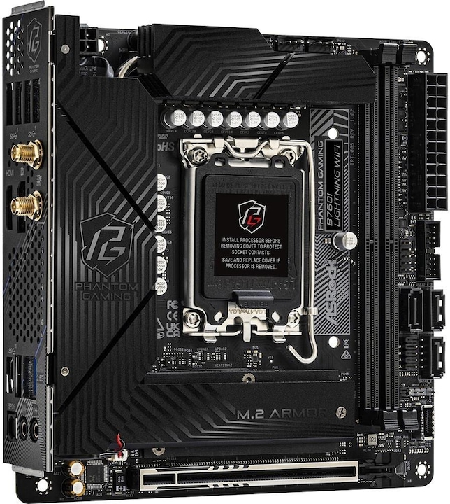 Produktbild AsRock B760I Lightning WiFi (LGA 1700, Intel B760, Mini-ITX)