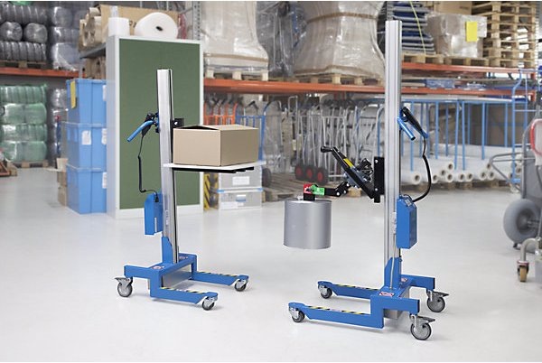Immagine prodotto Pronomic AB Minielevatore in acciaio, su ruote, portata 85 kg, altezza 1682 mm. (85 kg)