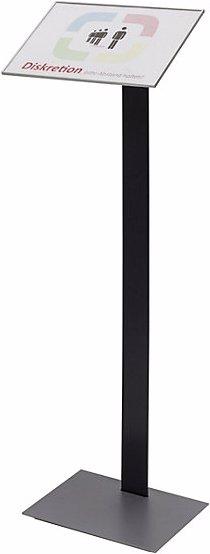 Immagine prodotto Moedel Supporto informativo MADRID Silver Line™, modulo sostituibile verticale o