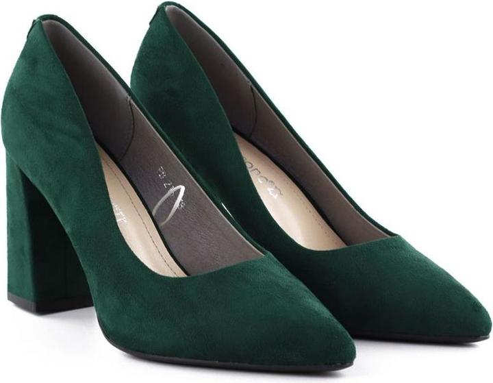 Produktbild Leone Sergio Green Suede Pointed Toe Pumps PB216 (38)
