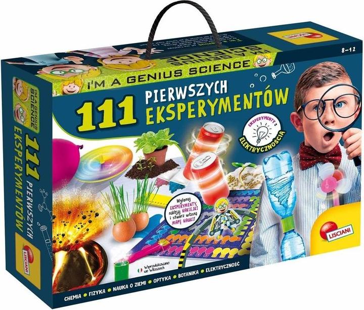 Actual product image Lisciani I am a genius Science 111 First experiments PL97562
