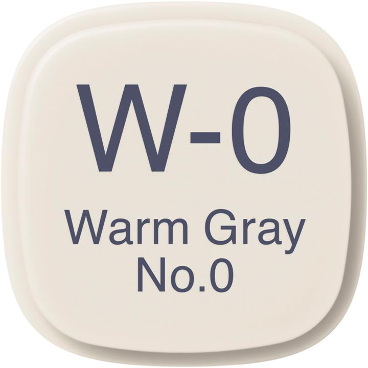Image du produit Copic Marqueur graphique Classic Type W - 0 (W-0 - Gris chaud No.0, 1 x)