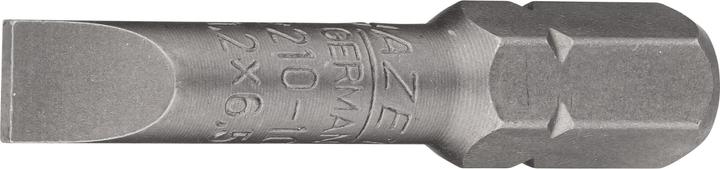 Produktbild HAZET Bit 2210-10 ∙ Sechskant8 (5/16 Zoll) ∙ Schlitz Profil ∙ 1.2 x 6.5 mm (Schraubschlitz)