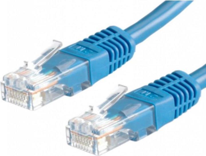 Actual product image Secomp ROLINE Patch Cable UTP, RJ45-RJ45 (U/UTP, CAT5e, 0.50 m)