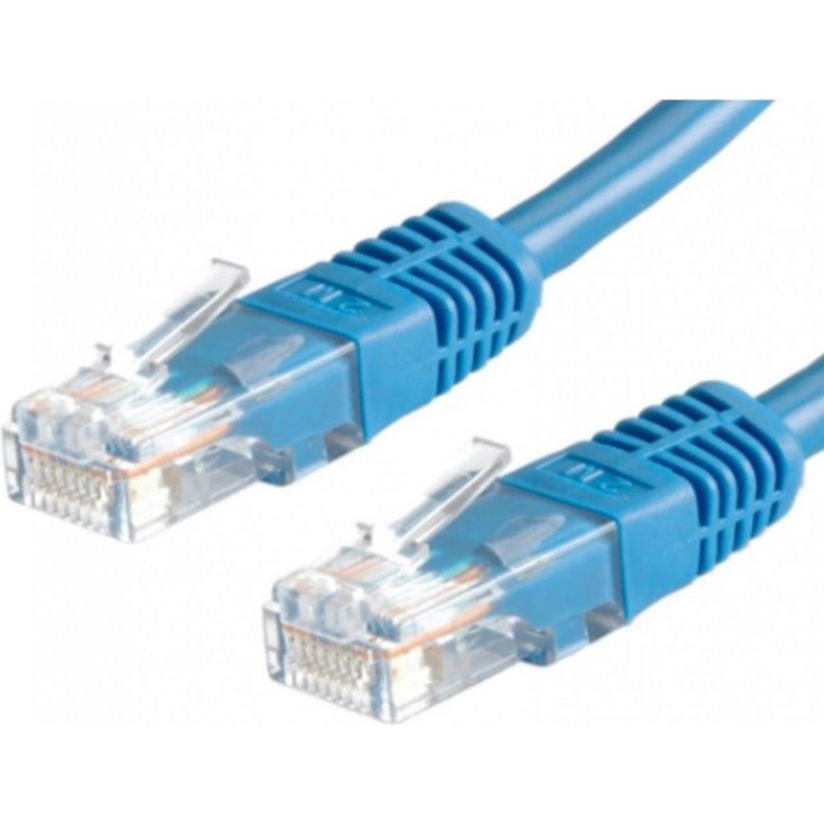 Secomp ROLINE Patch Cable UTP, RJ45-RJ45 (U/UTP, CAT5e, 0.50 m), Netzwerkkabel