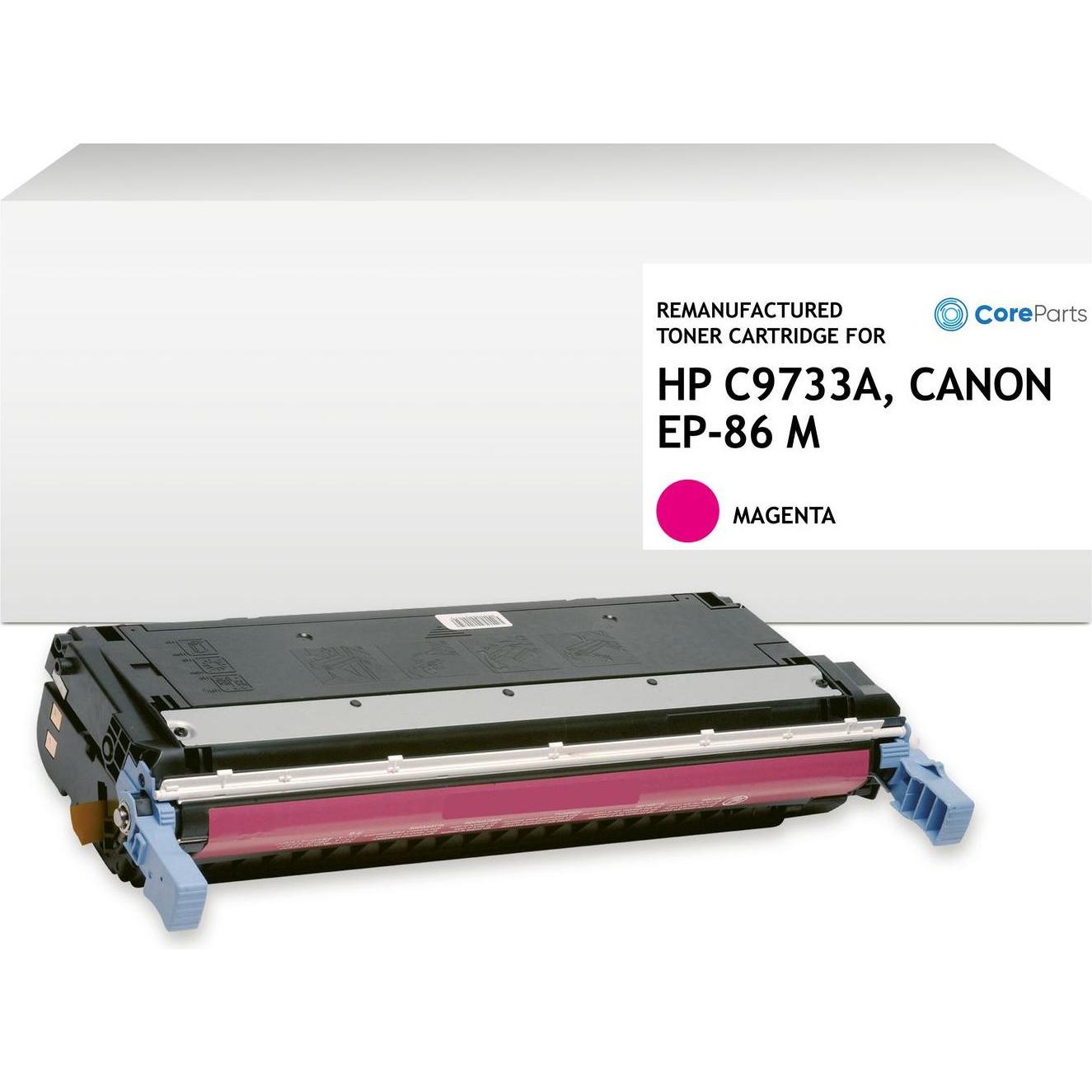 Thumbnail - CoreParts, Toner, Lasertoner for Canon Magenta