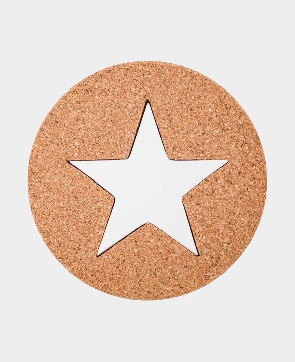 Actual product image I Am Creative Cork Coaster Star (1x, Pan coaster)