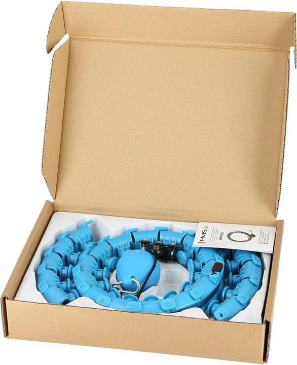 Image du produit HMS HHW01 HULA HOOP bleu avec poids (45 cm, 1250 g)