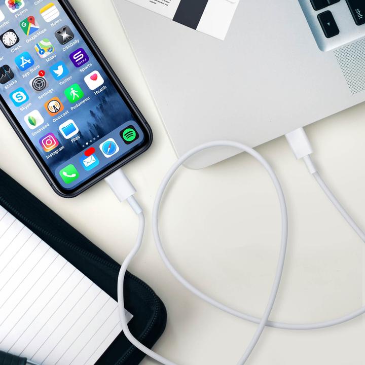 Produktbild Mayaxess iPhone-Kabel USB-C auf Lightning 1m (1 m, USB 3.0)