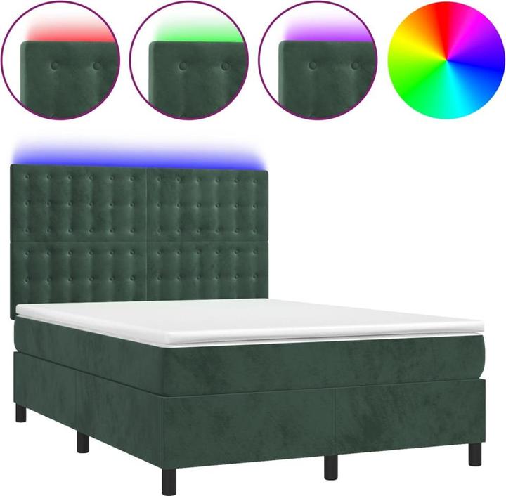 Image du produit vidaXL Boxspringbett (140 x 190 cm)