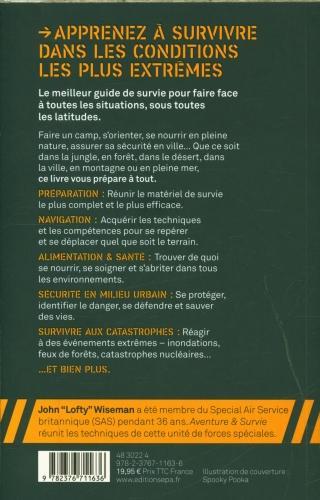 Valori nutrizionali e ingredienti Aventure & survie : le guide pratique de l'extrême (Francese, John Wiseman, 2022)