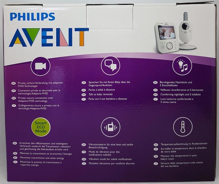 Produktbild Philips Avent Video & Audio (Babyphone mit Kamera, 300 m)