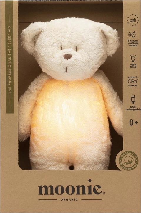 Produktbild Moonie The organic Humming Bear with Lamp Polar 2.0