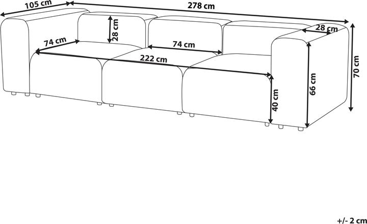 Produktbild Beliani Falsterbo