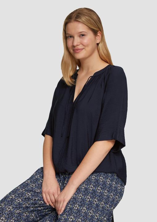 Produktbild S.Oliver Bluse Bluse aus strukturierter Viskose (50)