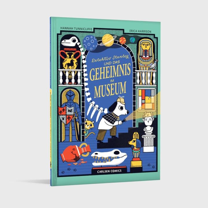 Actual product image Detektiv Stanley und das Geheimnis im Museum (German, Hannah Tunnicliffe, Erica Harrison, 2025)