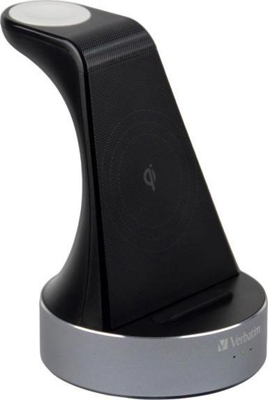 Immagine prodotto Verbatim 2 in 1 Qi Wireless+Apple Watch Charger (27 W)