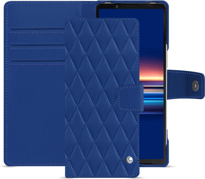 Bleu océan - Couture ( Nappa - Pantone #15458a)