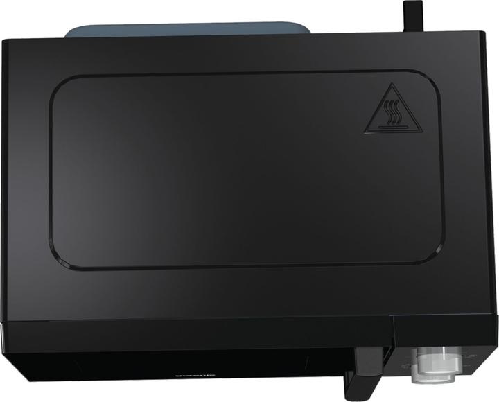 Actual product image Gorenje MO20E2BH Microwave Oven, Free Standing, Capacity 20 L, Power 800 W, No Ddisplay, Black (20 l)