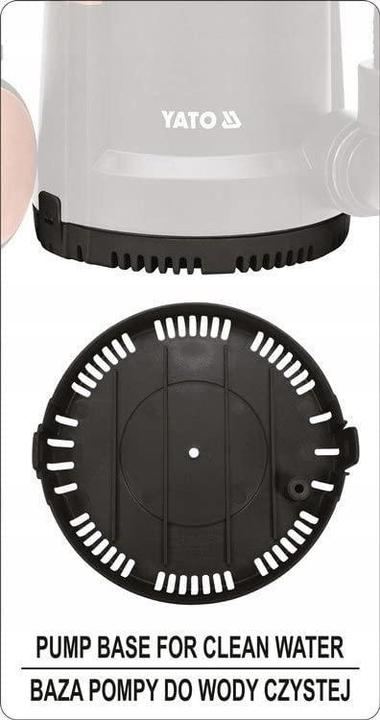 Produktbild Yato submersible pump 900W (Durchlaufpumpe)