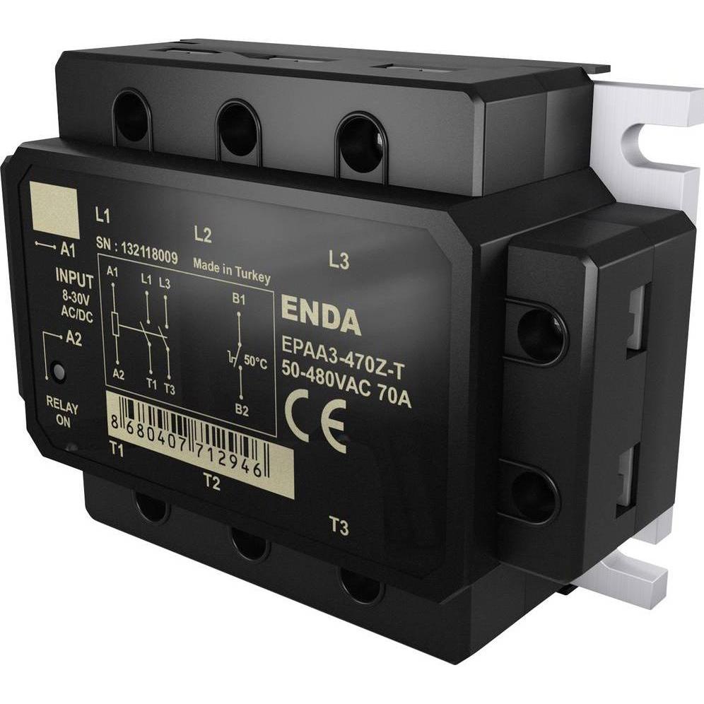 Enda T (3 X 40A) Dreiphasiges Halbleiterrelais, Relais