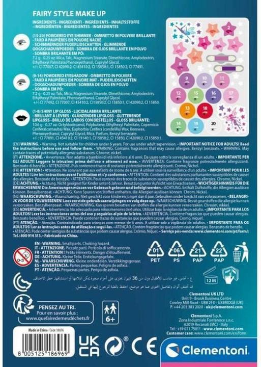 Image du produit Clementoni Crazy Chic Fairy Style Make Up