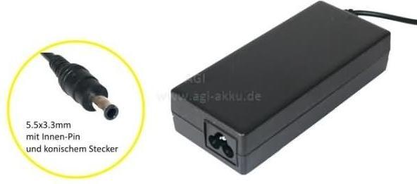 Image du produit AGI 94671 - Ordinateur portable - d'intérieur - 100-240 V - noir - NP-R510H - 122 mm (90 W)