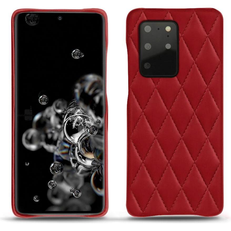 Noreve Lederschutzhülle (Samsung Galaxy S20+ 5G), Smartphone Hülle, Rot