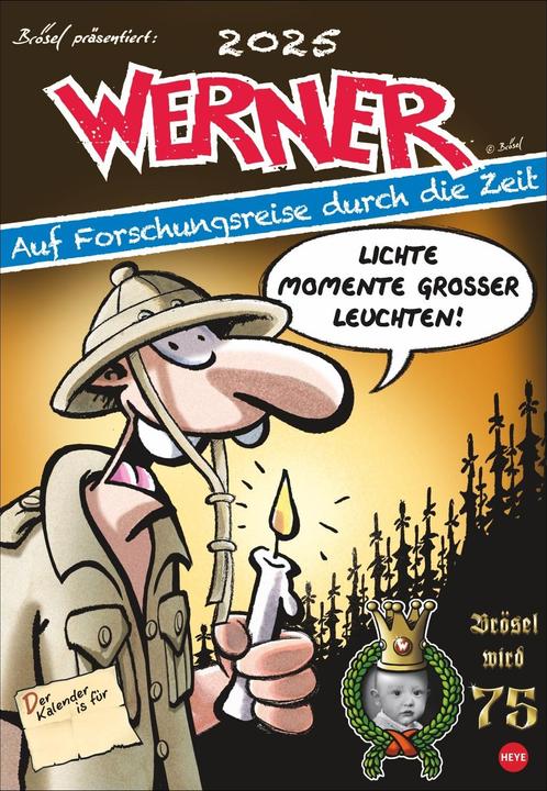 Heye Werner Kalender 2025 (Harter Einband, Deutsch)