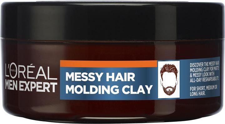 Immagine prodotto L'Oréal Paris Crema fissante per capelli Uomo Expert (Neat Matte Control Cream) 150 ml (Crema per capelli, 75 ml)