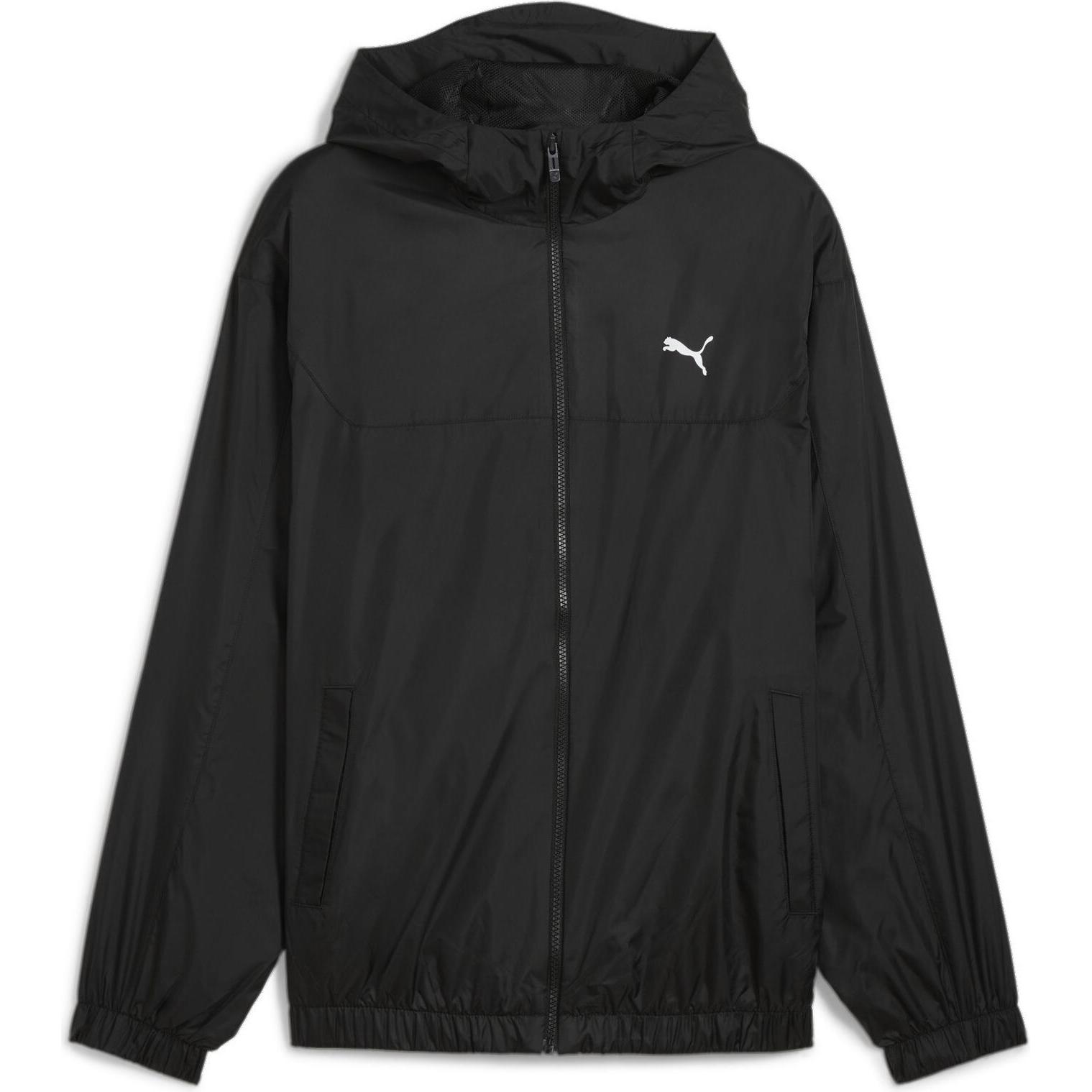 Puma, Herren, Jacke, Relaxed Windbreaker (S), Schwarz, S