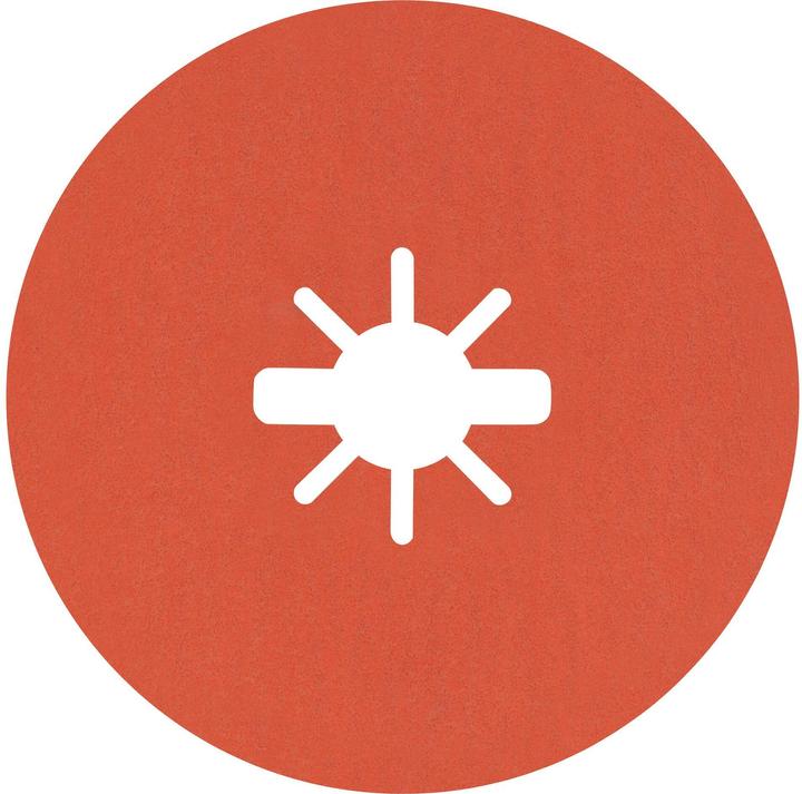 Actual product image Bosch Professional Zubehör Prisma Ceramic Fibre Disc X-LOCK Expert R782, G120, 125 mm (120)