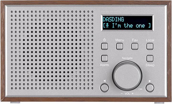 Image du produit Auvisio Radio Internet WLAN avec 2 heures de réveil (Webradio, WiFi)