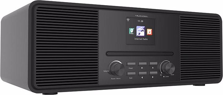 Image du produit VR-Radio Radio Internet stéréo avec lecteur CD (DAB+ DAB, Webradio, WiFi)