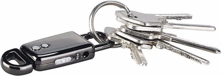 Image du produit Auvisio Enregistreur vocal porte-clés avec fonction VOX