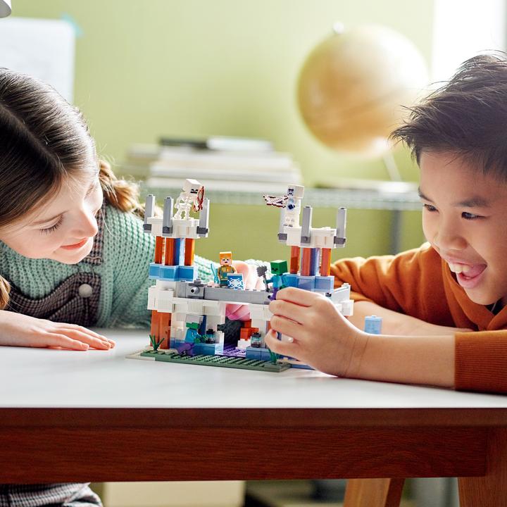 Produktbild LEGO Der Eispalast (21186, LEGO Minecraft)