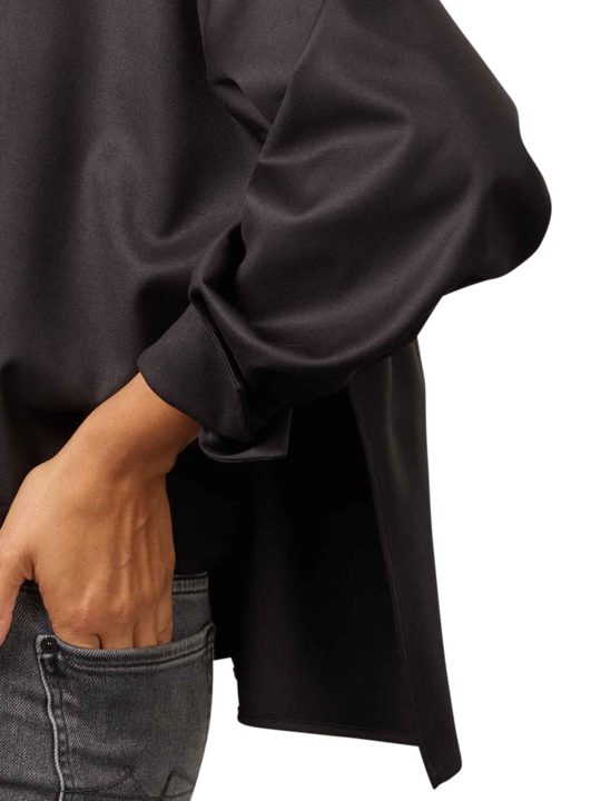 Immagine prodotto Drykorn Oversized Flanna Blouse Long Sleeve Black (S)