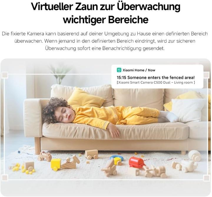 Actual product image Xiaomi Smart Camera C500 Dual (2560 x 1440 Pixels)