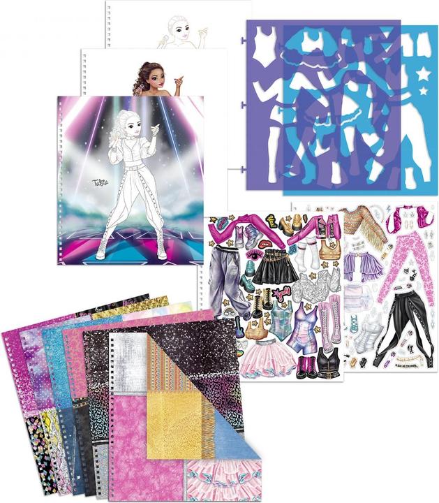 Actual product image Depesche Colouring book TOPModel POPSTAR