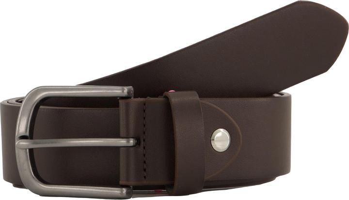 Actual product image JP1880 Belt, Leather Look, Metal Buckle, 4cm Wide, up to Size 170cm