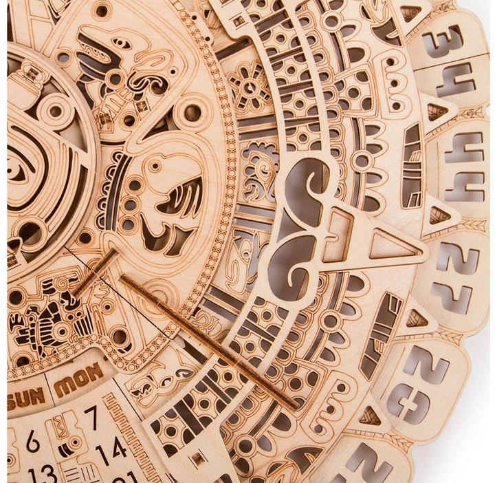Actual product image Wood Trick Maya calendar - wooden kit