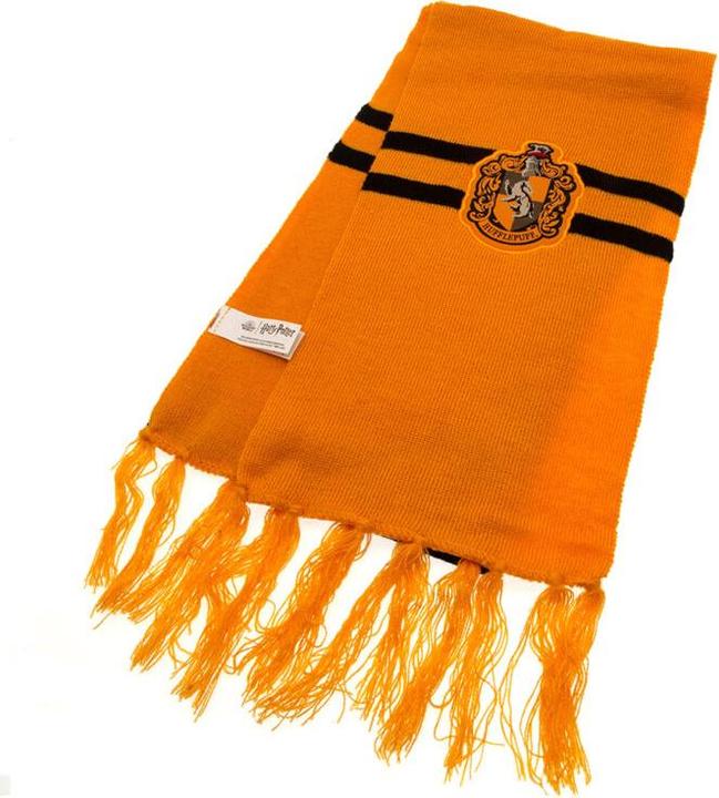 Actual product image Hufflepuff Hat And Scarf Set Crest (One size)