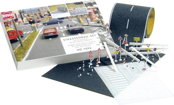 Produktbild Busch N Strassenbau-Komplett-Set (L