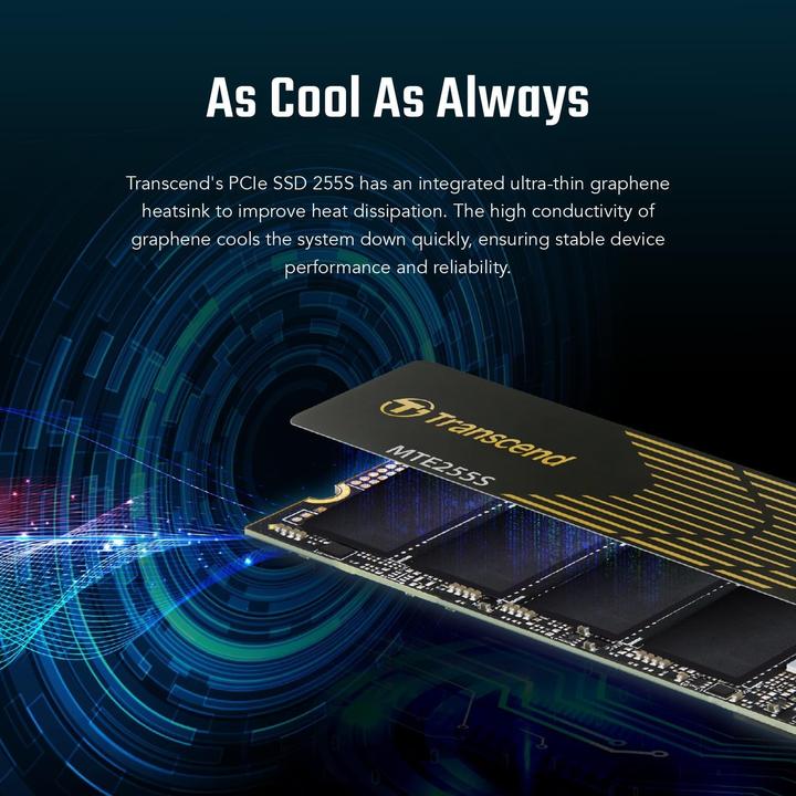Produktbild Transcend MTE255S (2000 GB, M.2 2280)