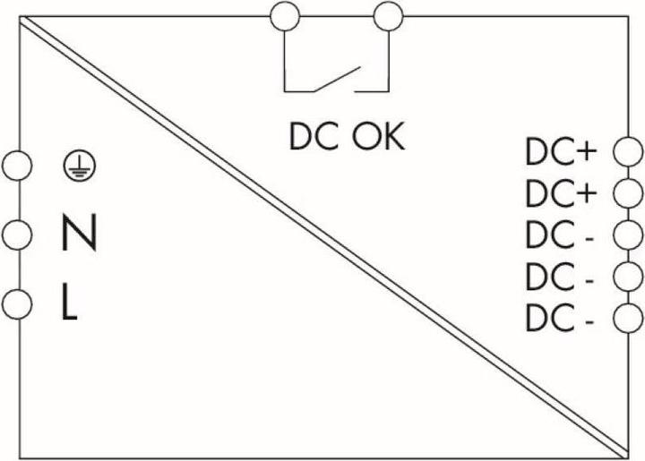 Actual product image Wago DIN rail power supply (DIN rail