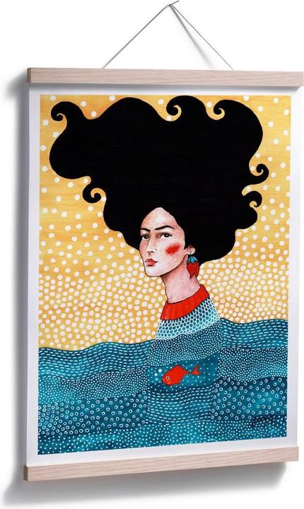 Produktbild Trenddeko Hülya - Drüber und Drunter (60 x 80 cm)