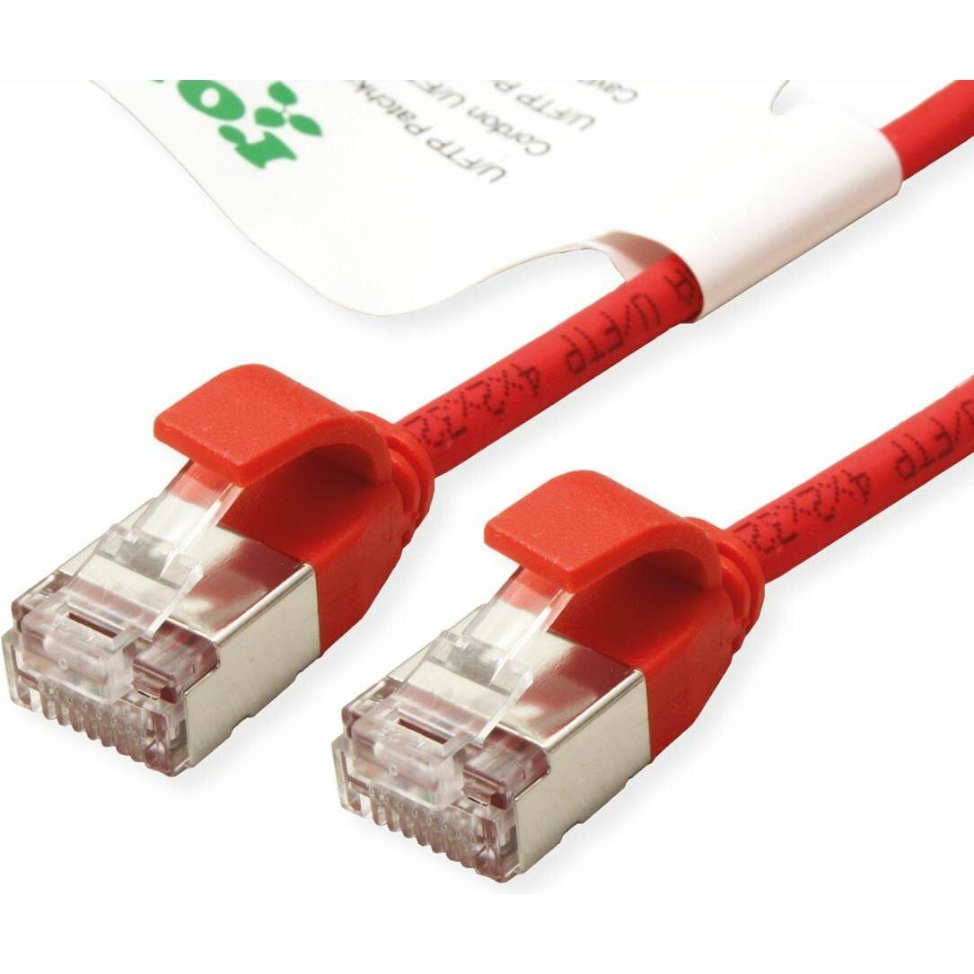 Roline U/FTP Patchkabel Kat.6A (Class EA), LSOH, slim (U/FTP, CAT6a, 0.15 m), Netzwerkkabel