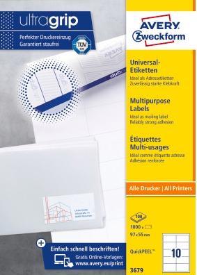 Productafbeelding Avery Universele etiketten